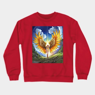 Angel Art Crewneck Sweatshirt